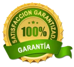 Sello de satisfacción garantizada 100% del Máster en Cursos Online de Marcelo Rodríguez