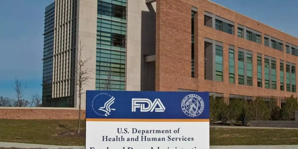 Prédio do FDA nos Estados Unidos Departamento de Serviços Humanos e de Saúde